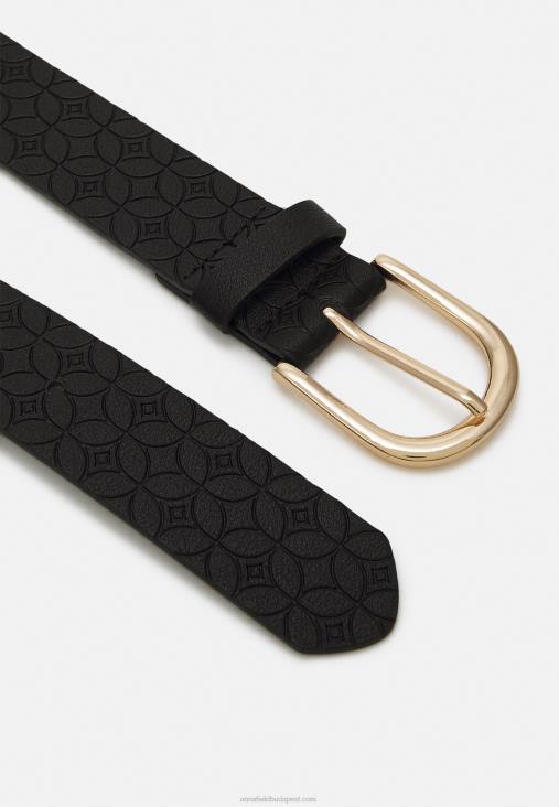 Anna Field nők öv fekete RTVD2756