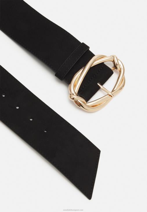 Anna Field nők öv fekete RTVD2759