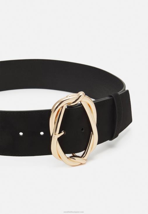 Anna Field nők öv fekete RTVD2759