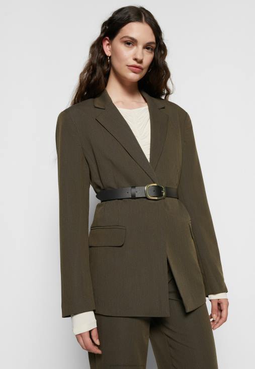 Anna Field nők öv fekete RTVD2761