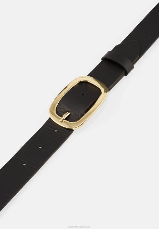 Anna Field nők öv fekete RTVD2761