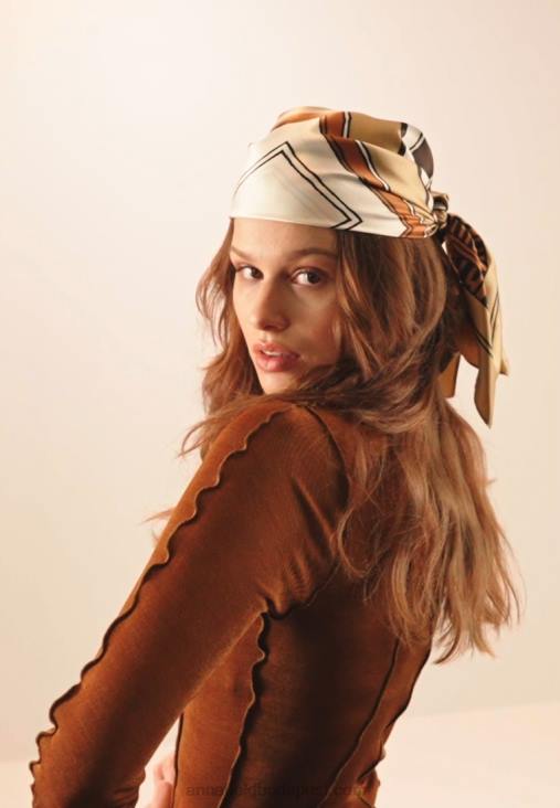 Anna Field nők 2 csomag foulard barna RTVD2834