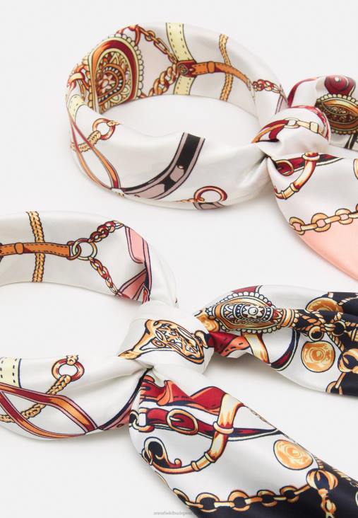 Anna Field nők 2 csomagos foulard sötétkék/rózsaszín RTVD2832