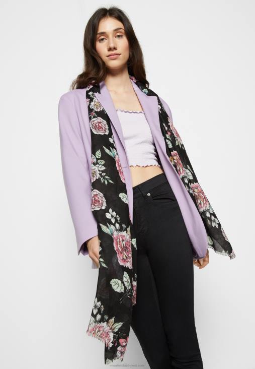 Anna Field nők foulard fekete RTVD2839