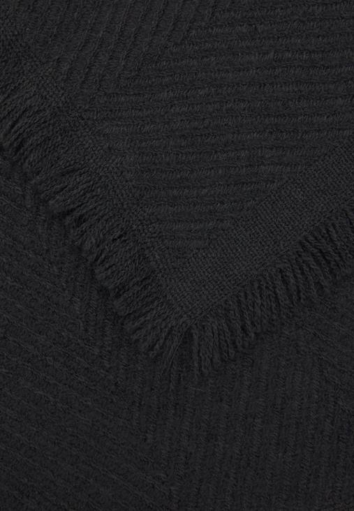 Anna Field nők sál fekete RTVD2826