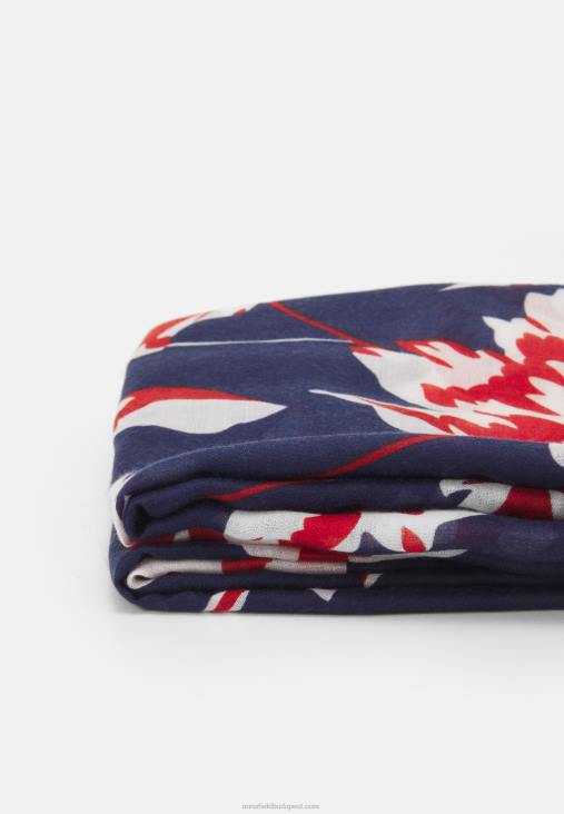 Anna Field nők sál kék/piros RTVD2825