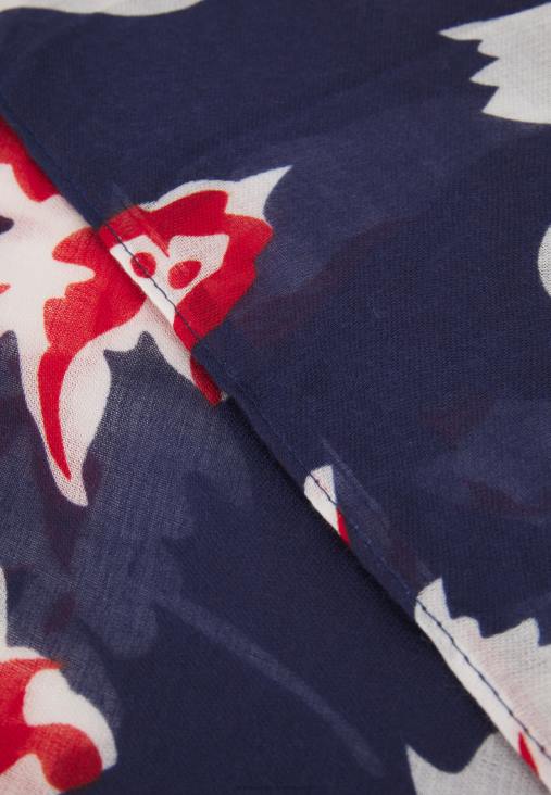 Anna Field nők sál kék/piros RTVD2825