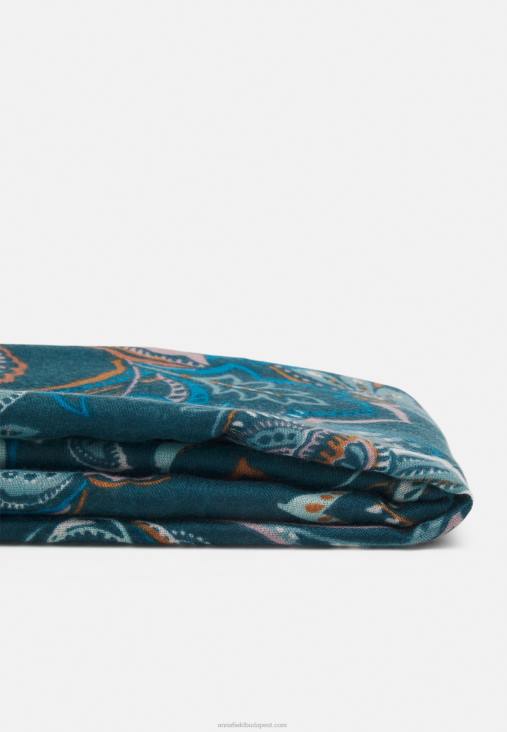 Anna Field nők sál zöld RTVD2830