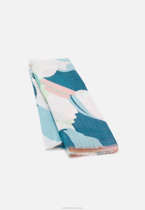 Anna Field nők sál zöld/bézs RTVD2828