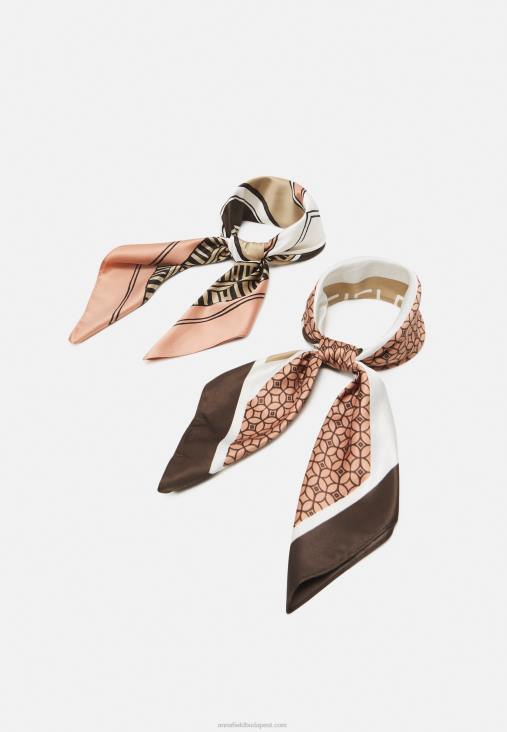 Anna Field nők 2 csomagos fejkendő rózsaszín RTVD2709