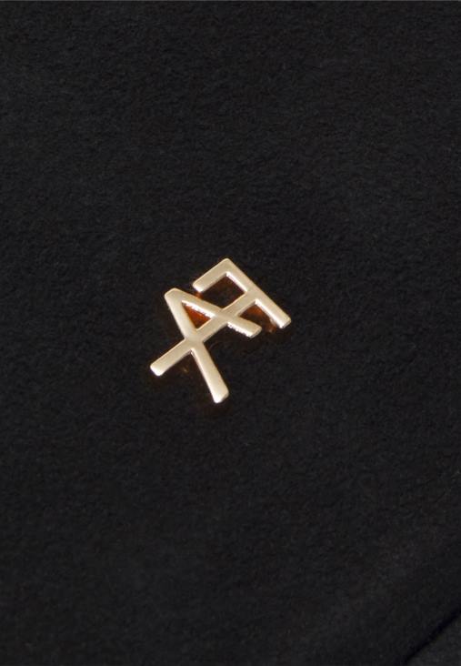 Anna Field nők fekete bőr kézitáska RTVD2335