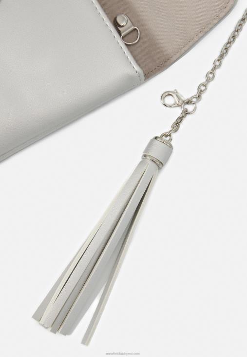 Anna Field nők kuplung 971 ezüst színű RTVD2444