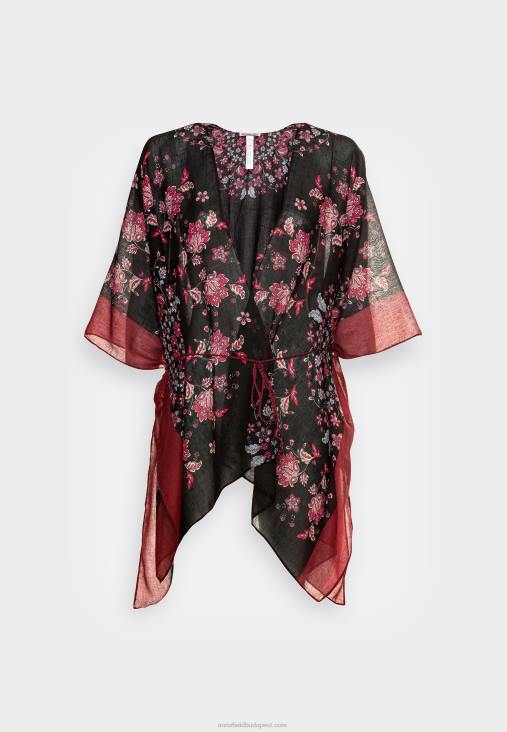 Anna Field nők nyári kabát fekete/kék/piros RTVD709