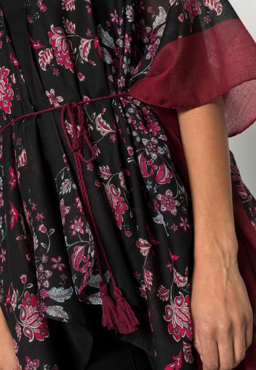 Anna Field nők nyári kabát fekete/kék/piros RTVD709