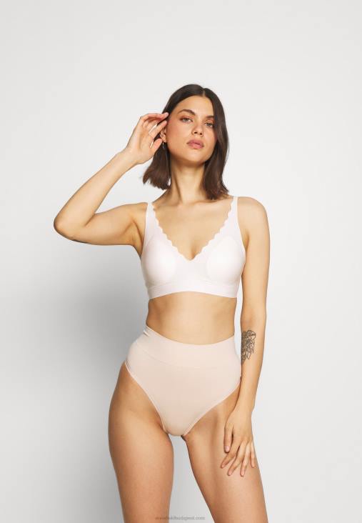 Anna Field nők 2pp magas derekú tanga bézs RTVD1015