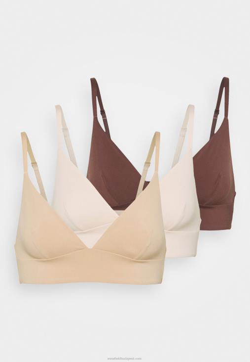 Anna Field nők 3 oldalas bralette háromszög melltartó akt RTVD950
