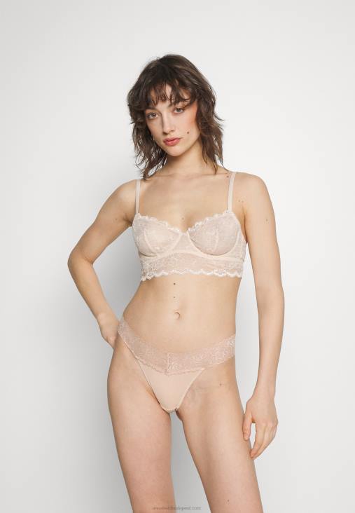 Anna Field nők 5 csomagos tanga fehér/nude RTVD1000