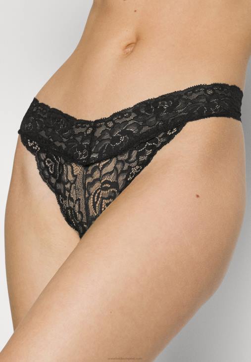 Anna Field nők 5 csomagos tanga fekete RTVD1003