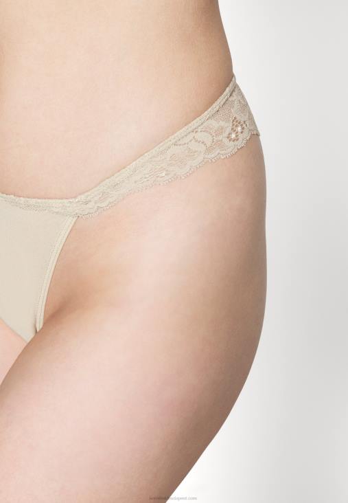 Anna Field nők 5 csomagos tanga nude/fekete RTVD1007