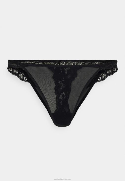 Anna Field nők 5 csomagos tanga nude/fekete RTVD1007