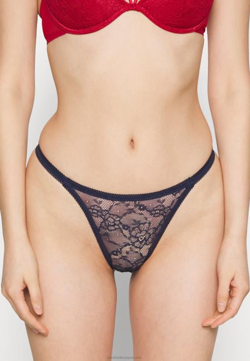 Anna Field nők 5 csomagos tanga piros/kék/fehér RTVD971