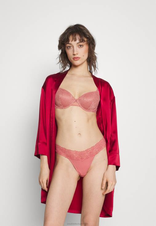 Anna Field nők 5 csomagos tanga rózsaszín/fekete RTVD980