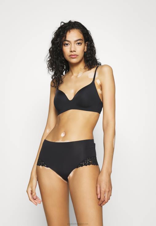 Anna Field nők boróka 5pp magasderekú alsónadrág fekete RTVD968