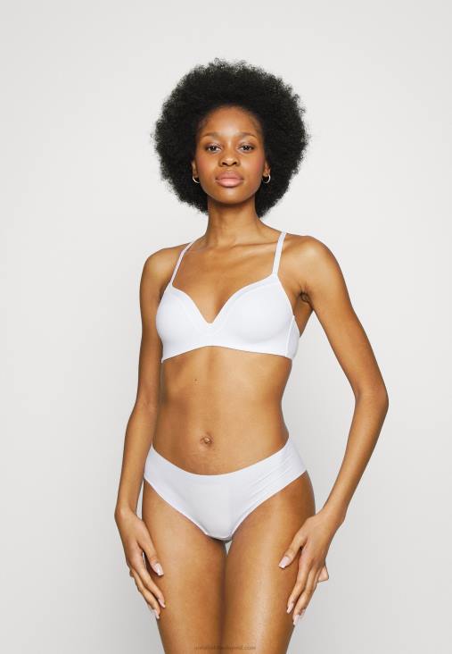 Anna Field nők edison 2 csomagos, vezeték nélküli póló melltartó fehér/szürke RTVD915