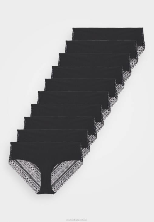 Anna Field nők frolice 10pp rövid rövidnadrág fekete RTVD1009