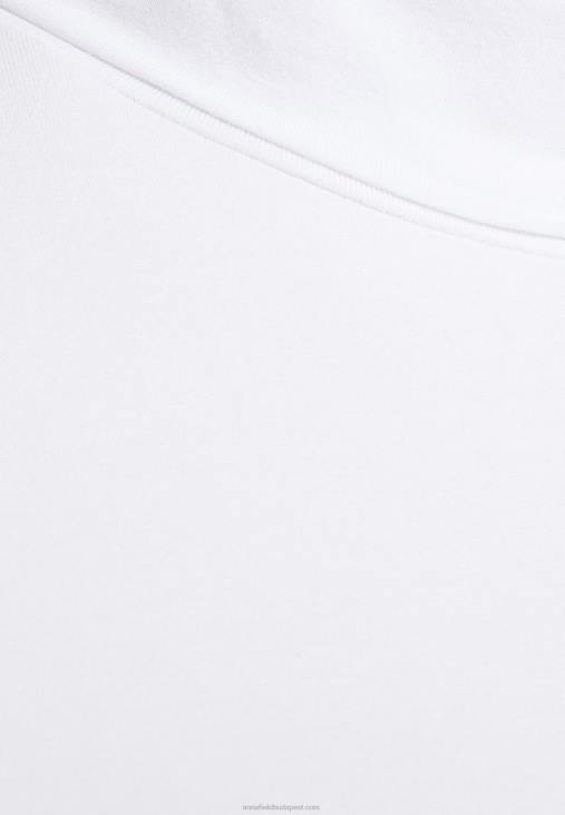 Anna Field nők laura 2pp magas nyakú testek test fehér RTVD1023