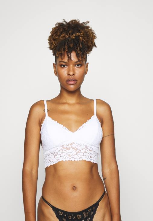 Anna Field nők stella 2pp háromszög bralette háromszög melltartó fehér RTVD921