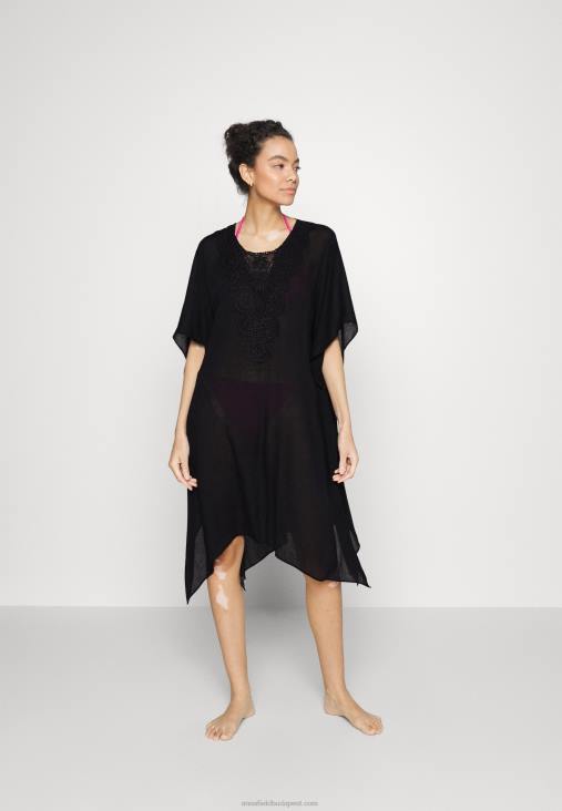 Anna Field nők strand kiegészítő fekete RTVD743