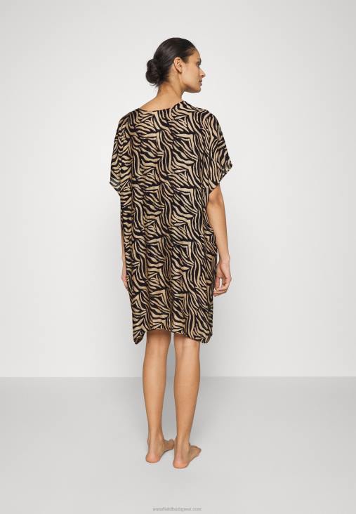 Anna Field nők strand kiegészítő fekete/barna RTVD745