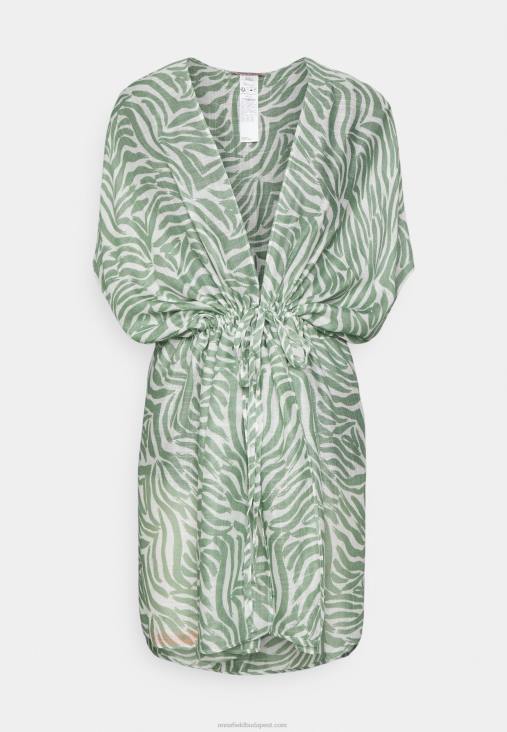 Anna Field nők strand kiegészítő khaki/törtfehér RTVD753