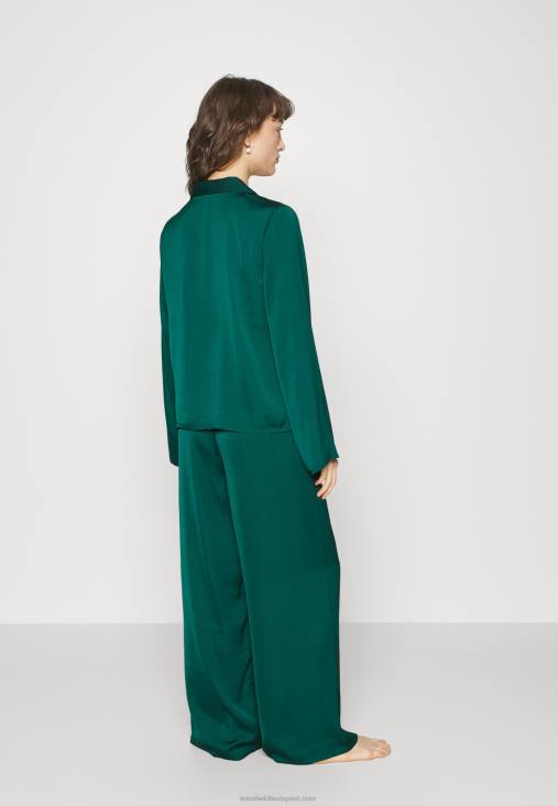 Anna Field nők díszdobozban pj szett pizsama zöld RTVD1064