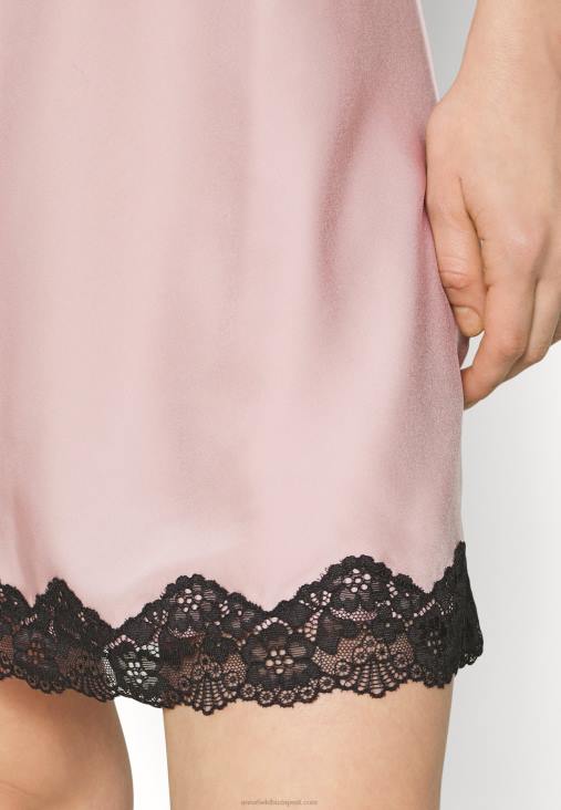 Anna Field nők hálóing rózsaszín/fekete RTVD1041