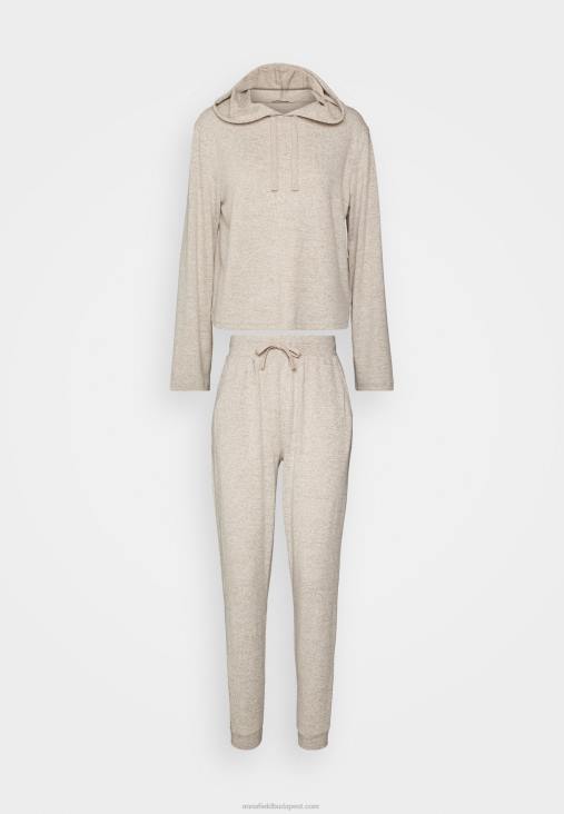 Anna Field nők pizsama garnitúra barna RTVD1067