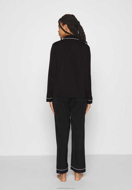 Anna Field nők pizsama garnitúra fekete RTVD1072