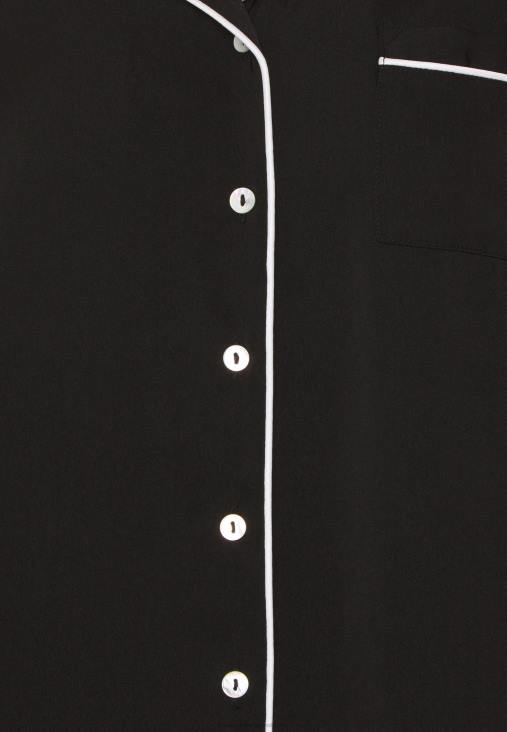 Anna Field nők pizsama garnitúra fekete RTVD1072