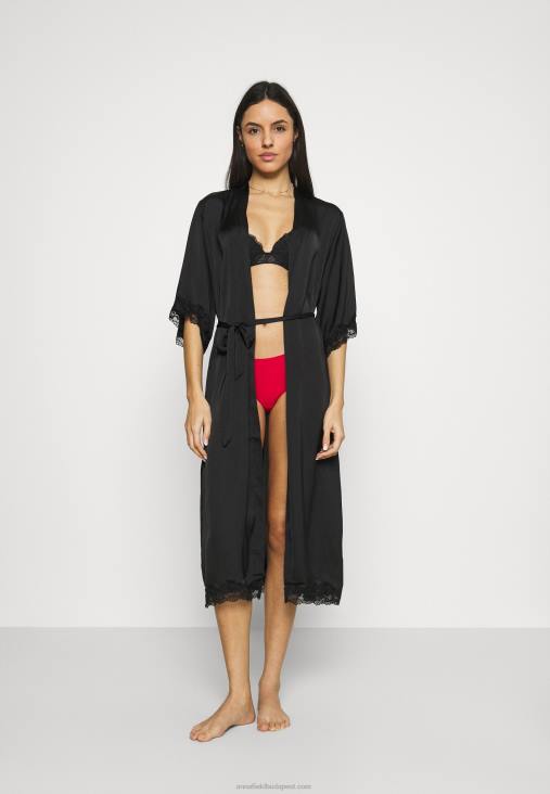 Anna Field nők pongyola fekete RTVD1083