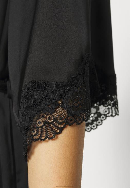 Anna Field nők pongyola fekete RTVD1083