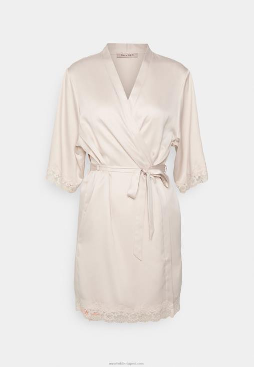 Anna Field nők pongyola törtfehér RTVD1078