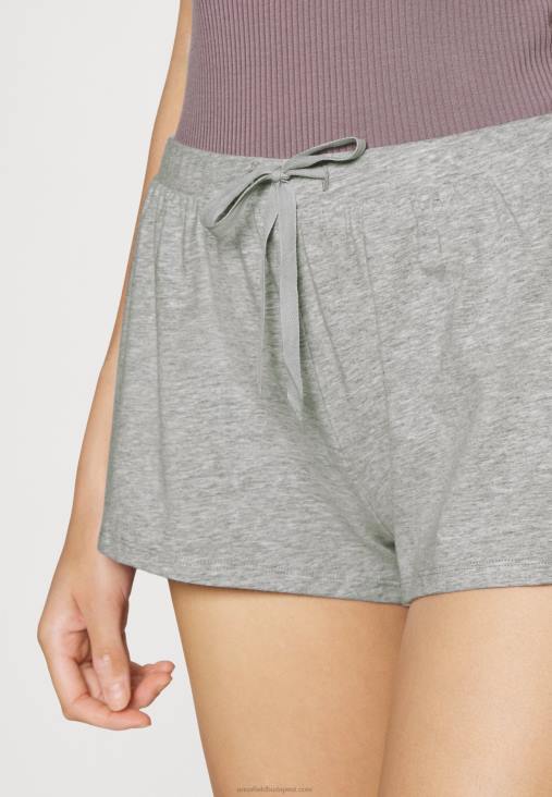 Anna Field nők rövid 2 csomagos pizsama alsó kék RTVD1069