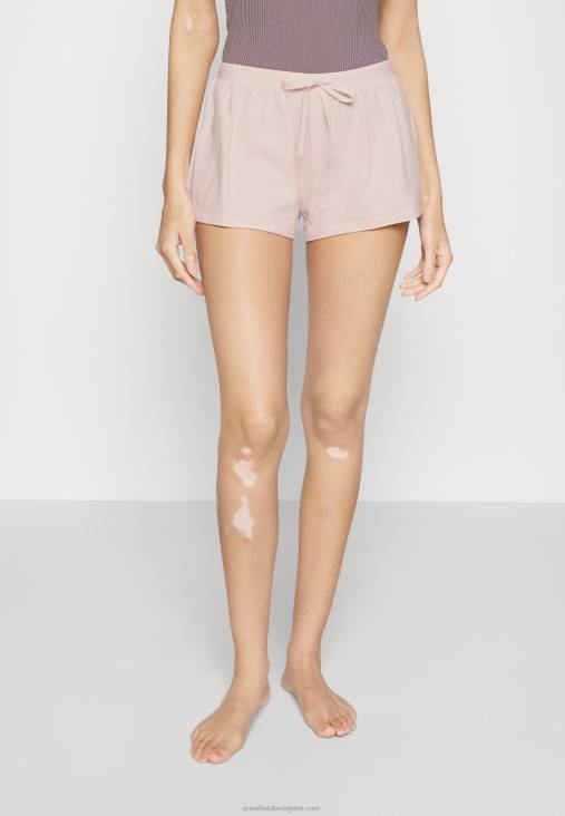 Anna Field nők rövid 2 csomagos pizsama alsó rózsaszín RTVD1061