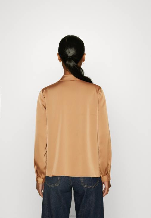 Anna Field nők blúz barna RTVD695