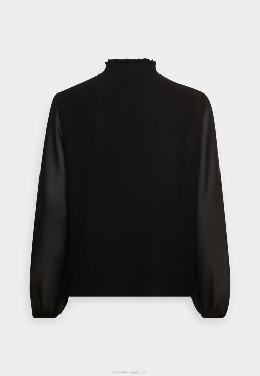 Anna Field nők blúz fekete RTVD701