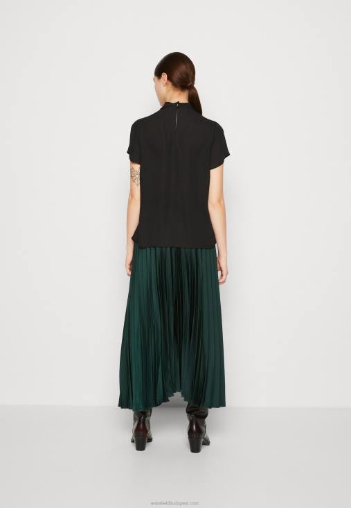 Anna Field nők blúz fekete RTVD702