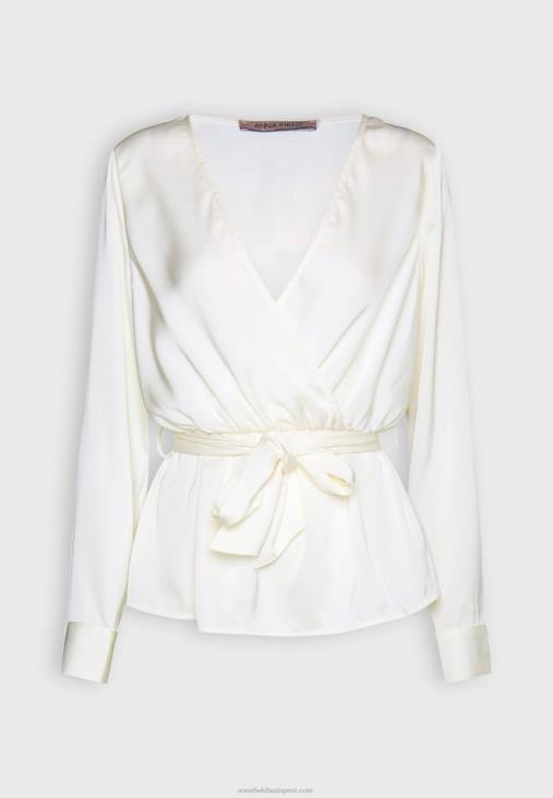 Anna Field nők blúz törtfehér RTVD685