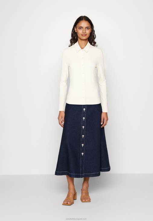 Anna Field nők gombolható blúz törtfehér RTVD672