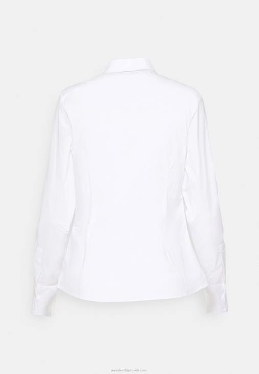 Anna Field nők gombos blúz fehér RTVD675
